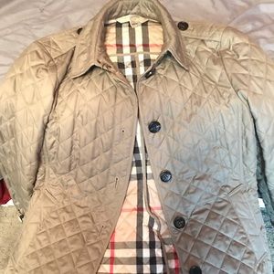 Classic Burberry Quilted Jacket